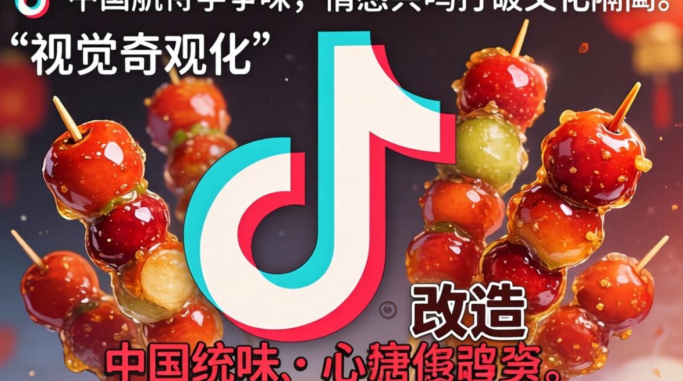 TikTok上的糖葫芦怎么做