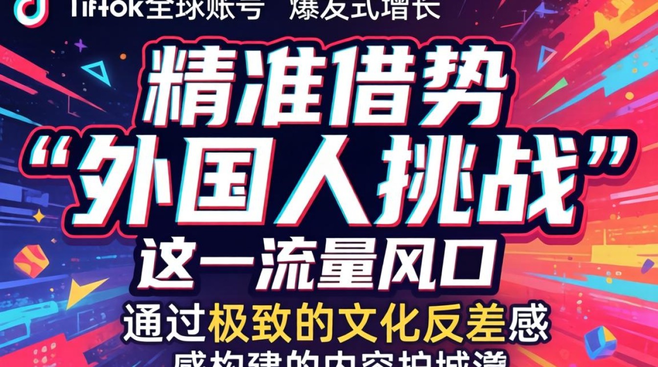 TikTok外国人挑战怎么做