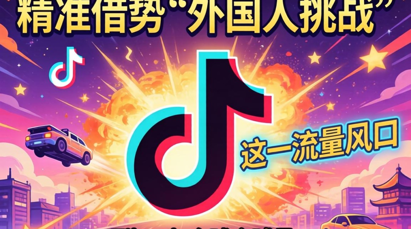 TikTok外国人挑战怎么做