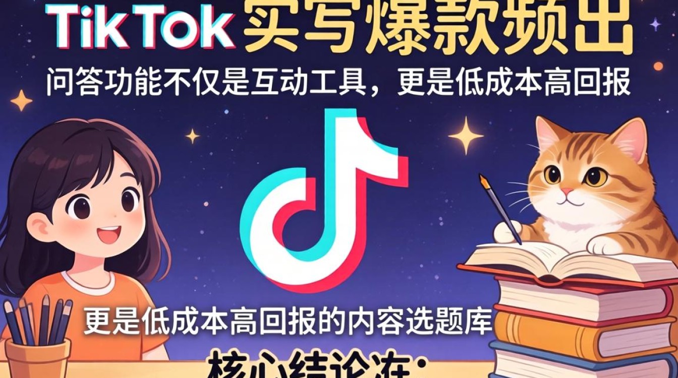 TikTok问答内容创作技巧有哪些