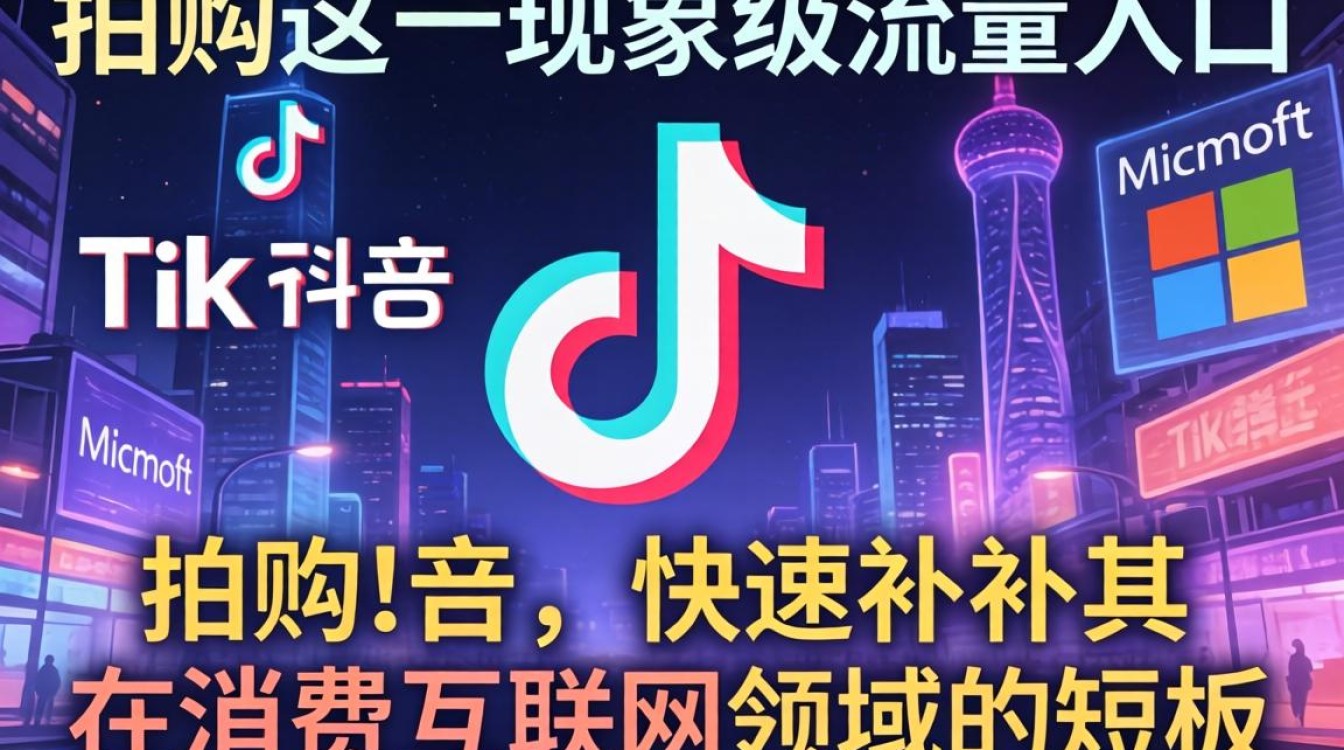 商业模式 为什么微软想要tiktok 盈利方向分析