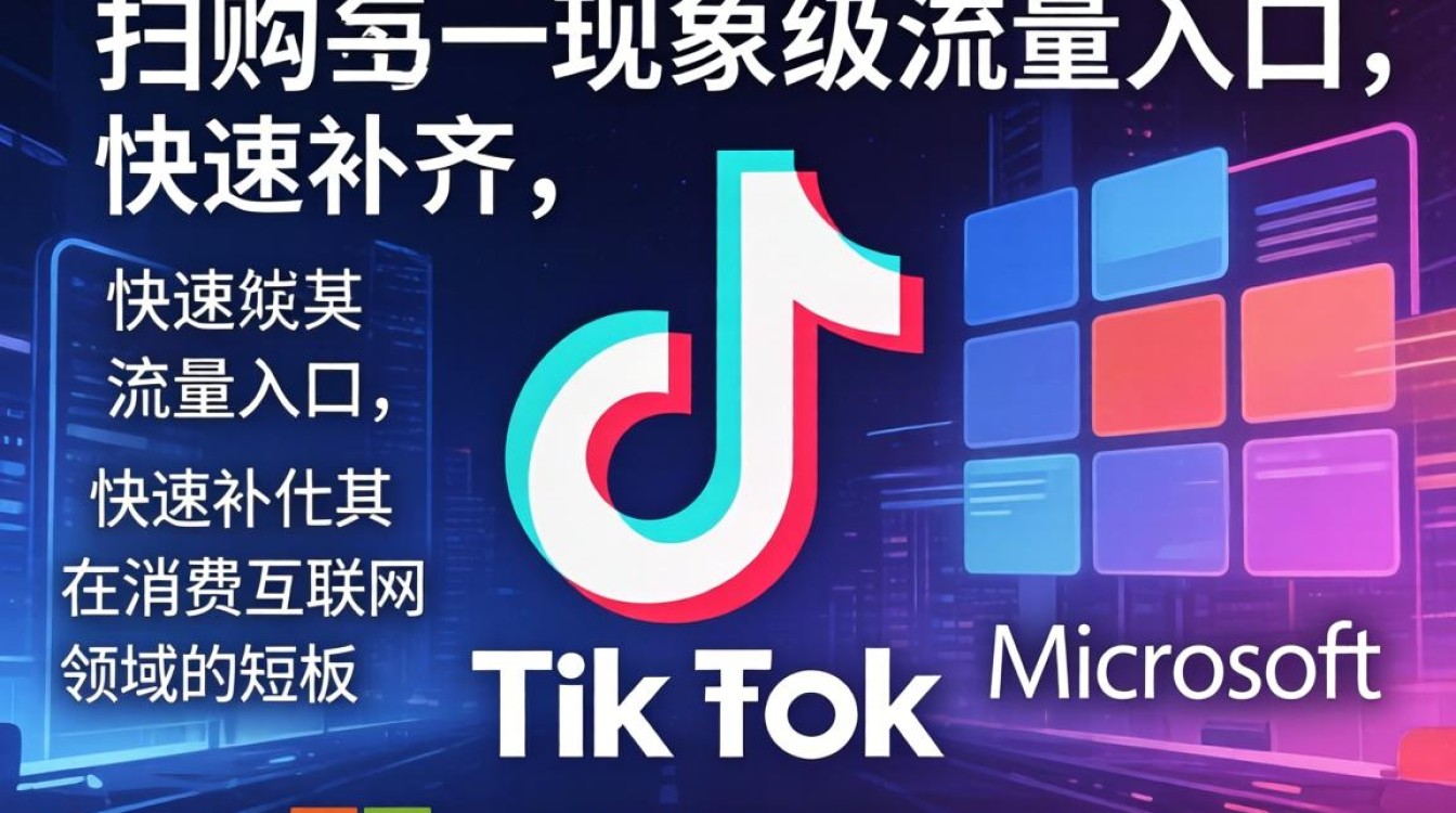 商业模式 为什么微软想要tiktok 盈利方向分析