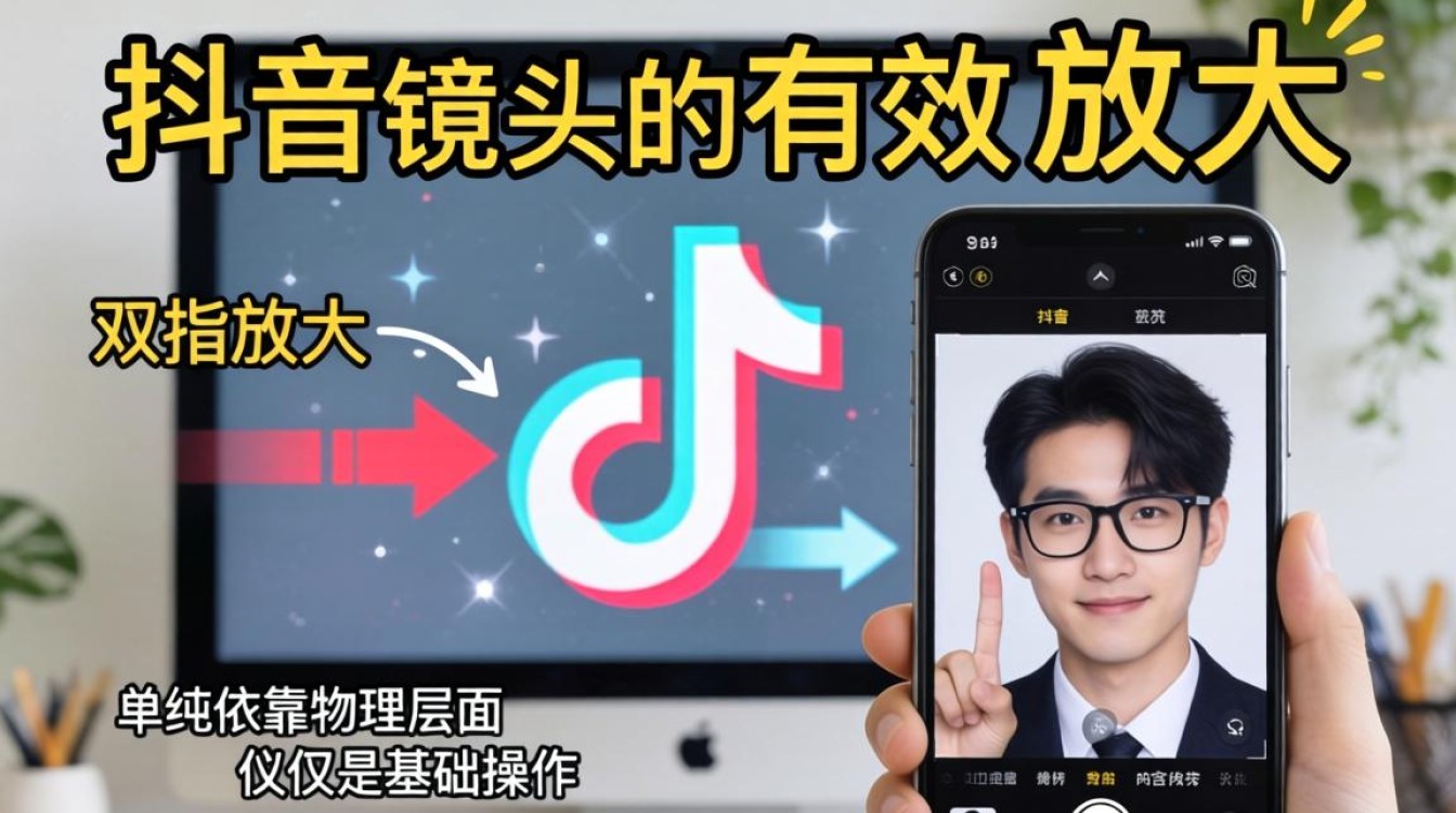 怎么让抖音的镜头放大点