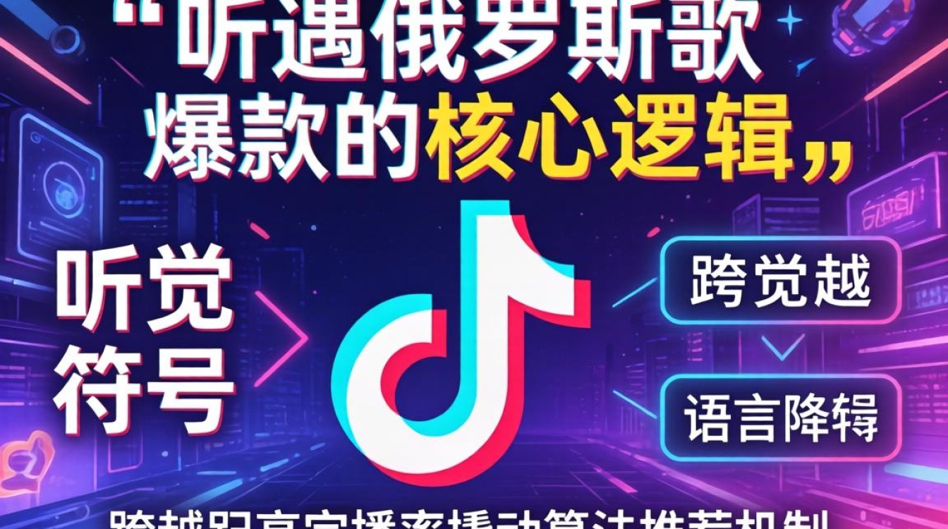 抖音tiktok俄语歌流量池突破算法解析