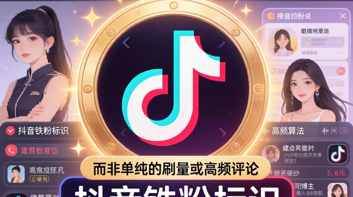 抖音中铁粉标识怎么弄