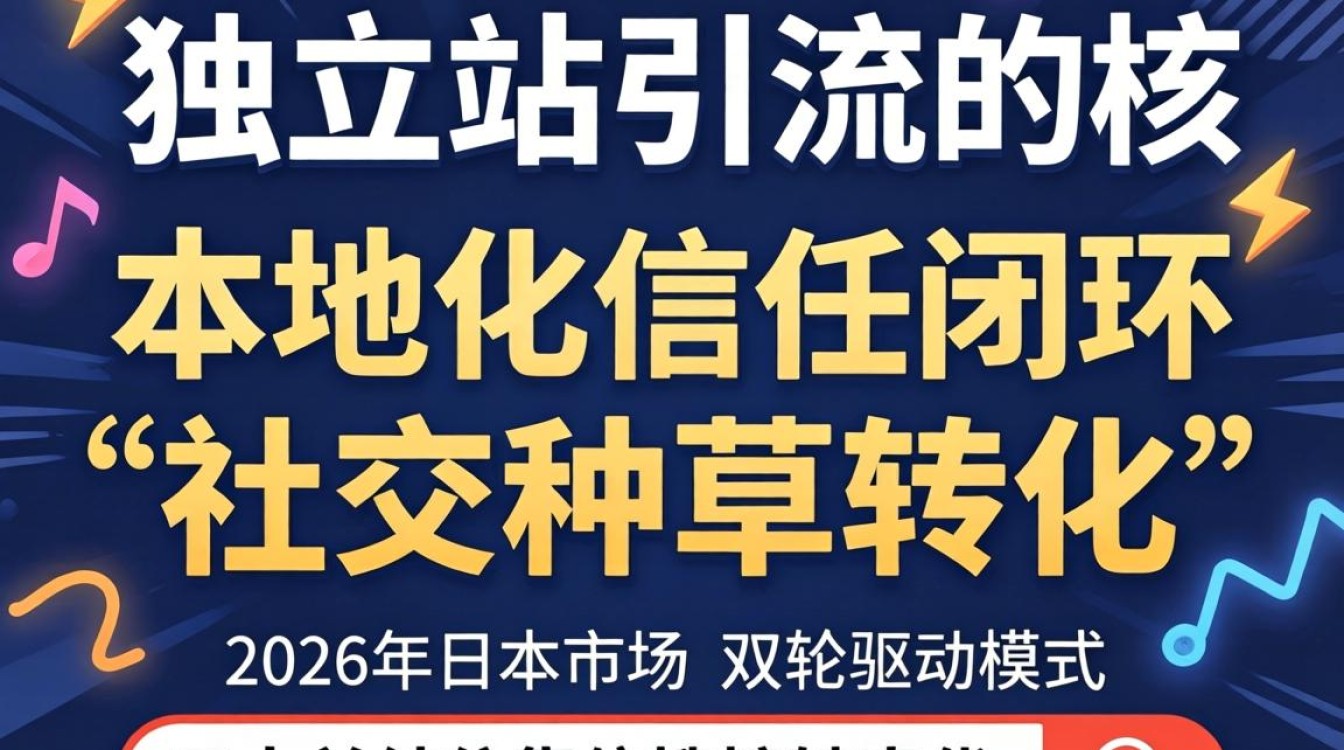 日本独立站怎么引流?2026最新教程全网首发哪里看? 2026最新教程全网首发哪里看