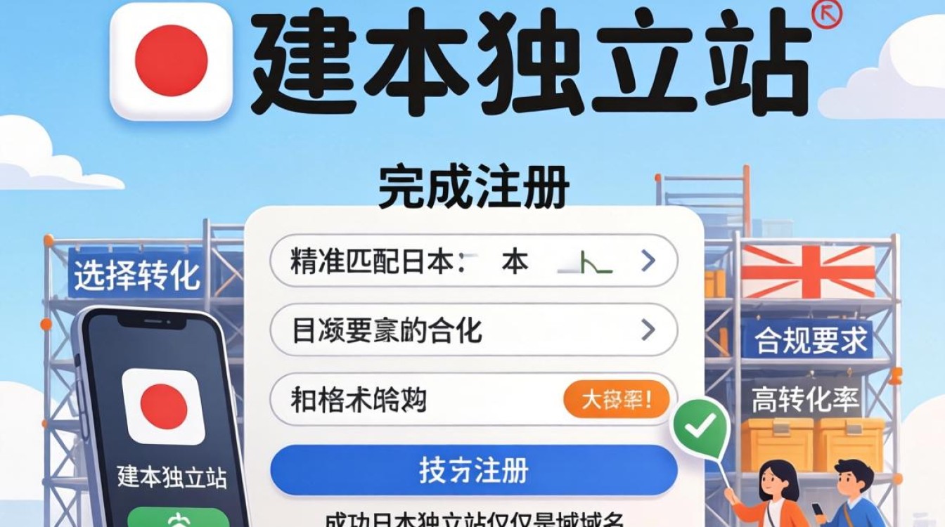 日本独立站搭建完整流程图解