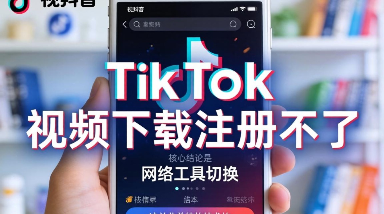 TikTok视频下载注册不了怎么办