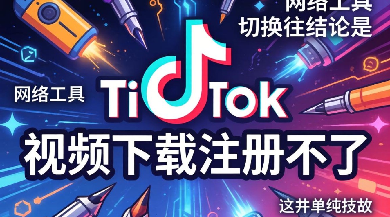 TikTok视频下载注册不了怎么办