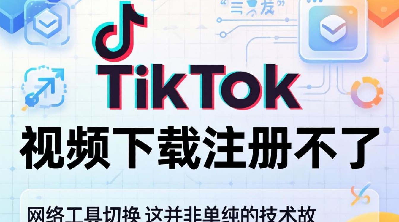 TikTok视频下载注册不了怎么办