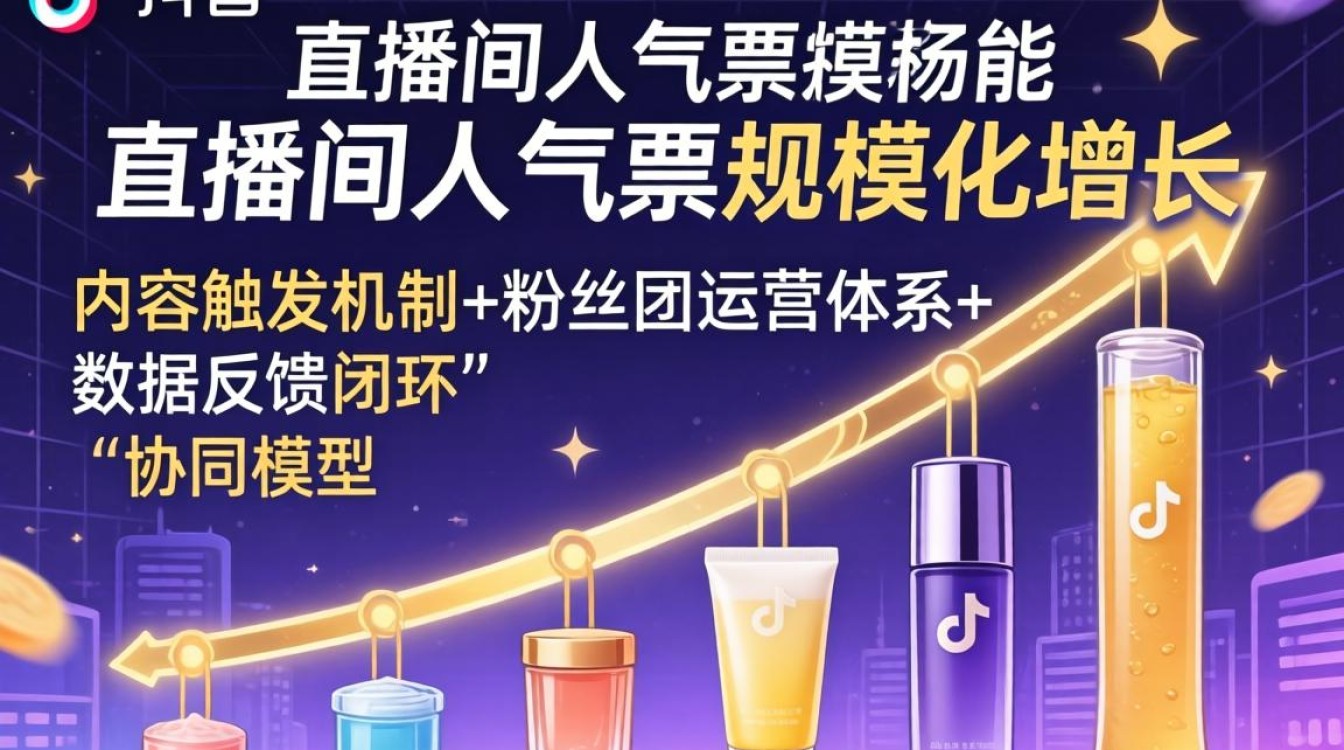 抖音直播间人气票怎么发