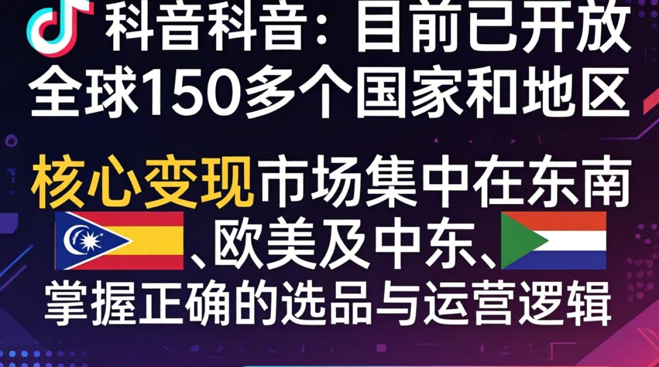 TikTok开放了哪个国家