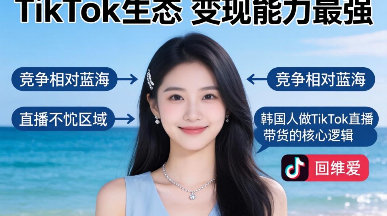 韩国人用tiktok直播带货怎么玩