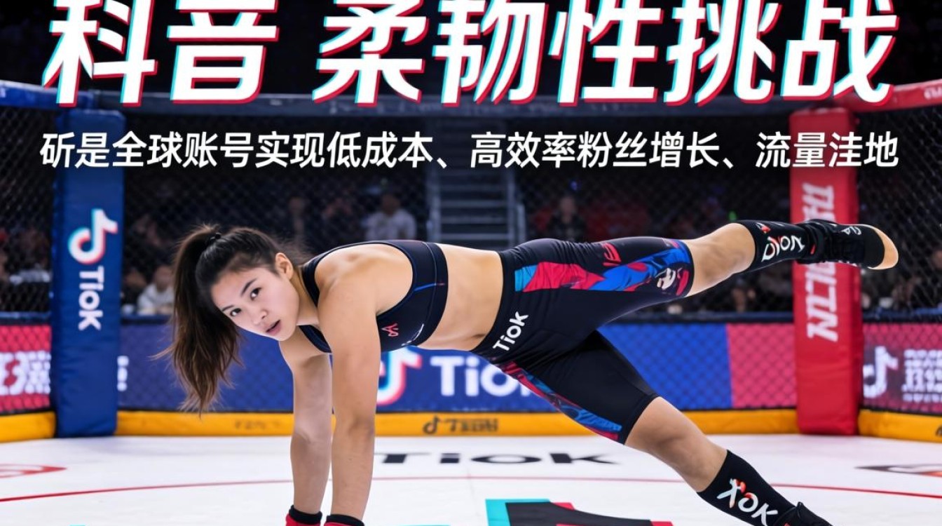 TikTok柔韧性挑战怎么涨粉