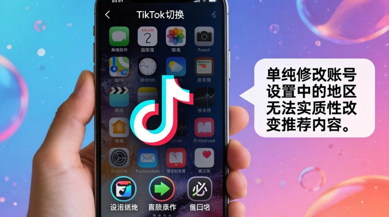 ios的tiktok切换国家怎么操作