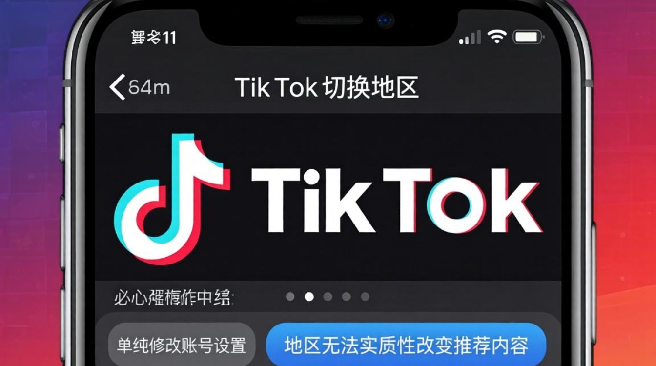 ios的tiktok切换国家怎么操作