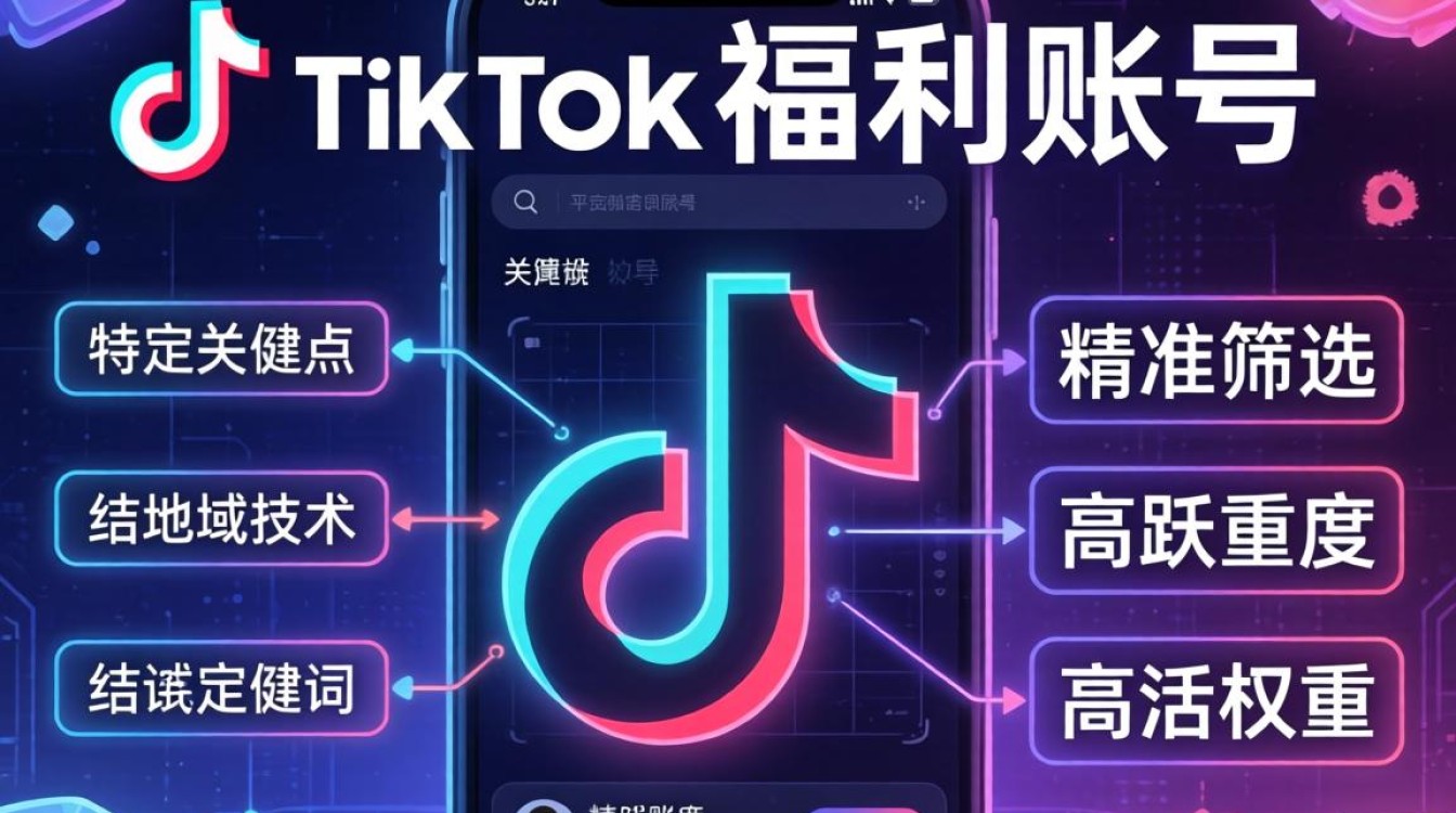 TikTok福利账号怎么搜