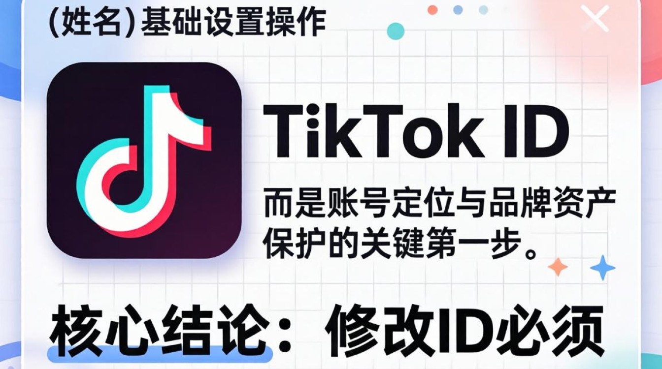 TikTok账号id怎么修改不了