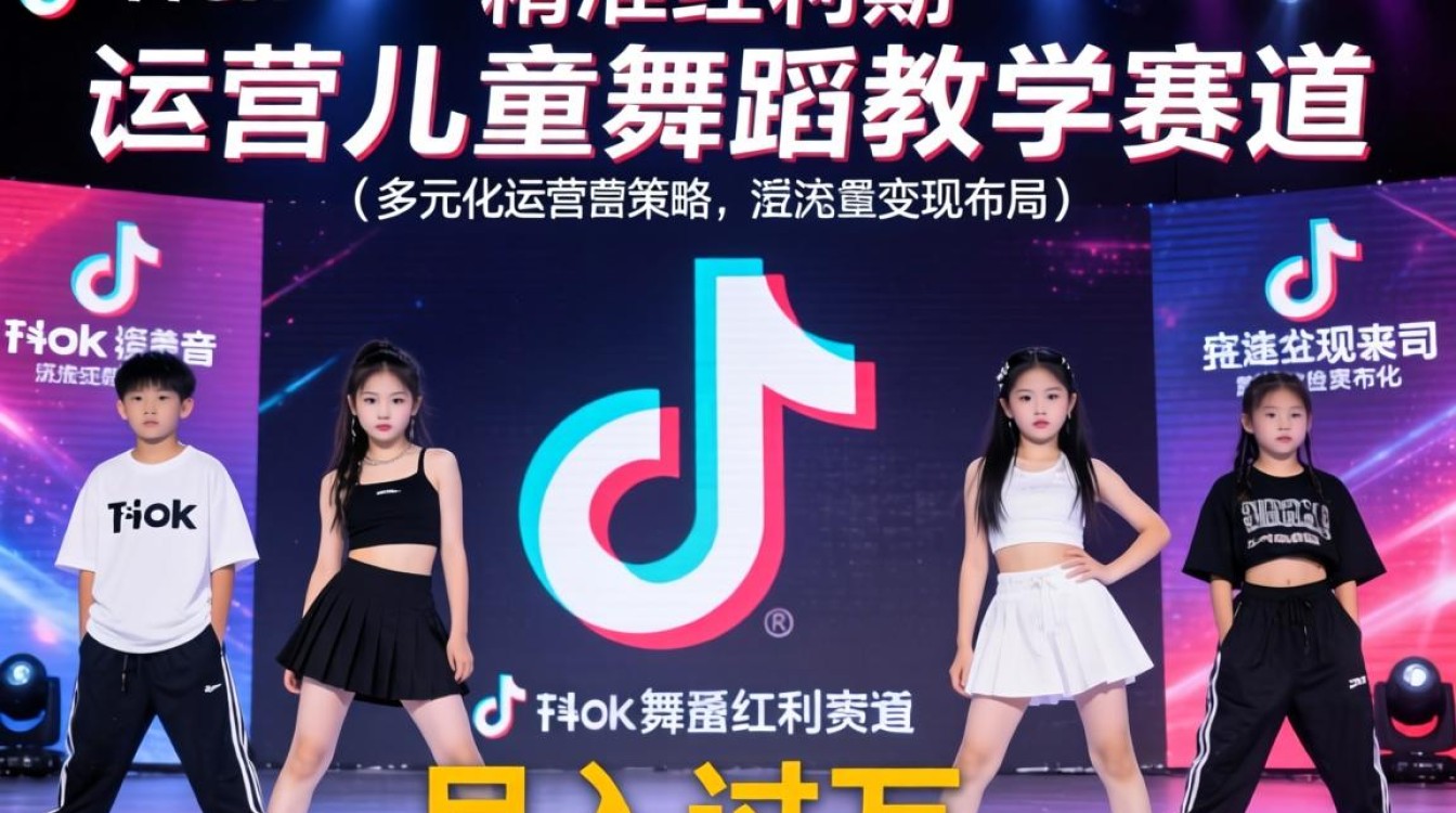 儿童跳TikTok舞蹈教学视频能赚钱吗
