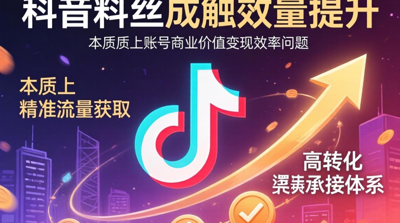 抖音粉丝成交转化率怎么提升