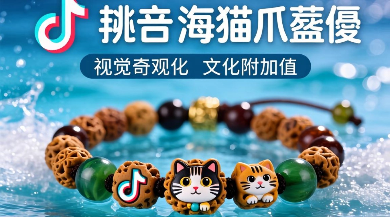 TikTok猫爪菩提手串怎么做