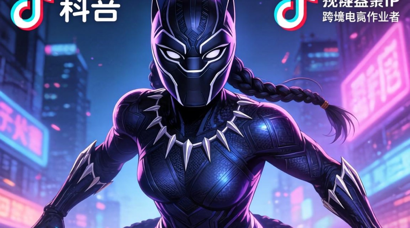 TikTok黑豹女孩叫什么