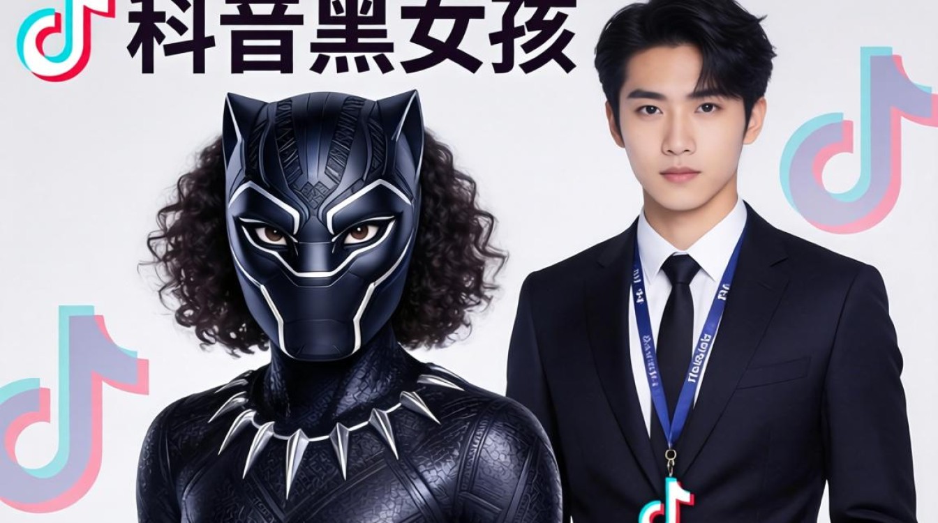 TikTok黑豹女孩叫什么
