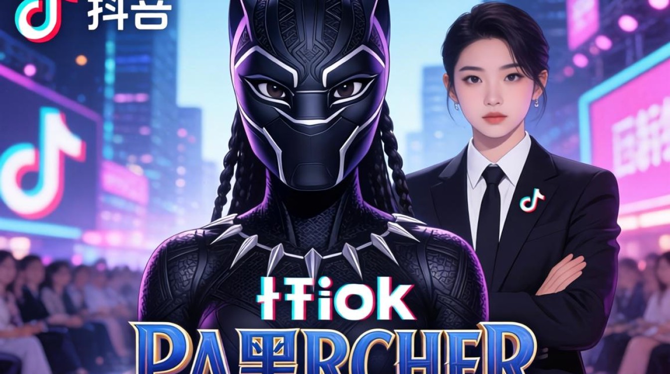 TikTok黑豹女孩叫什么