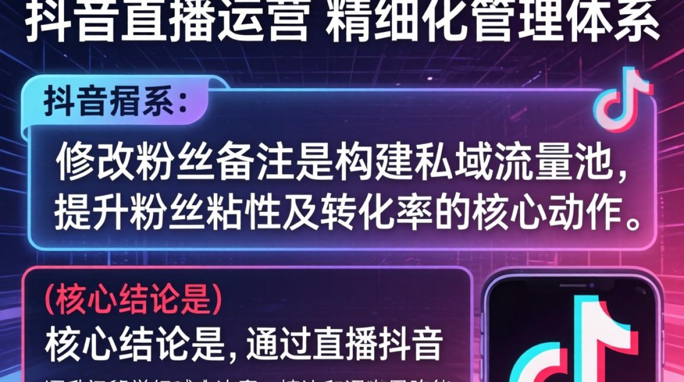 观看抖音直播怎么改备注