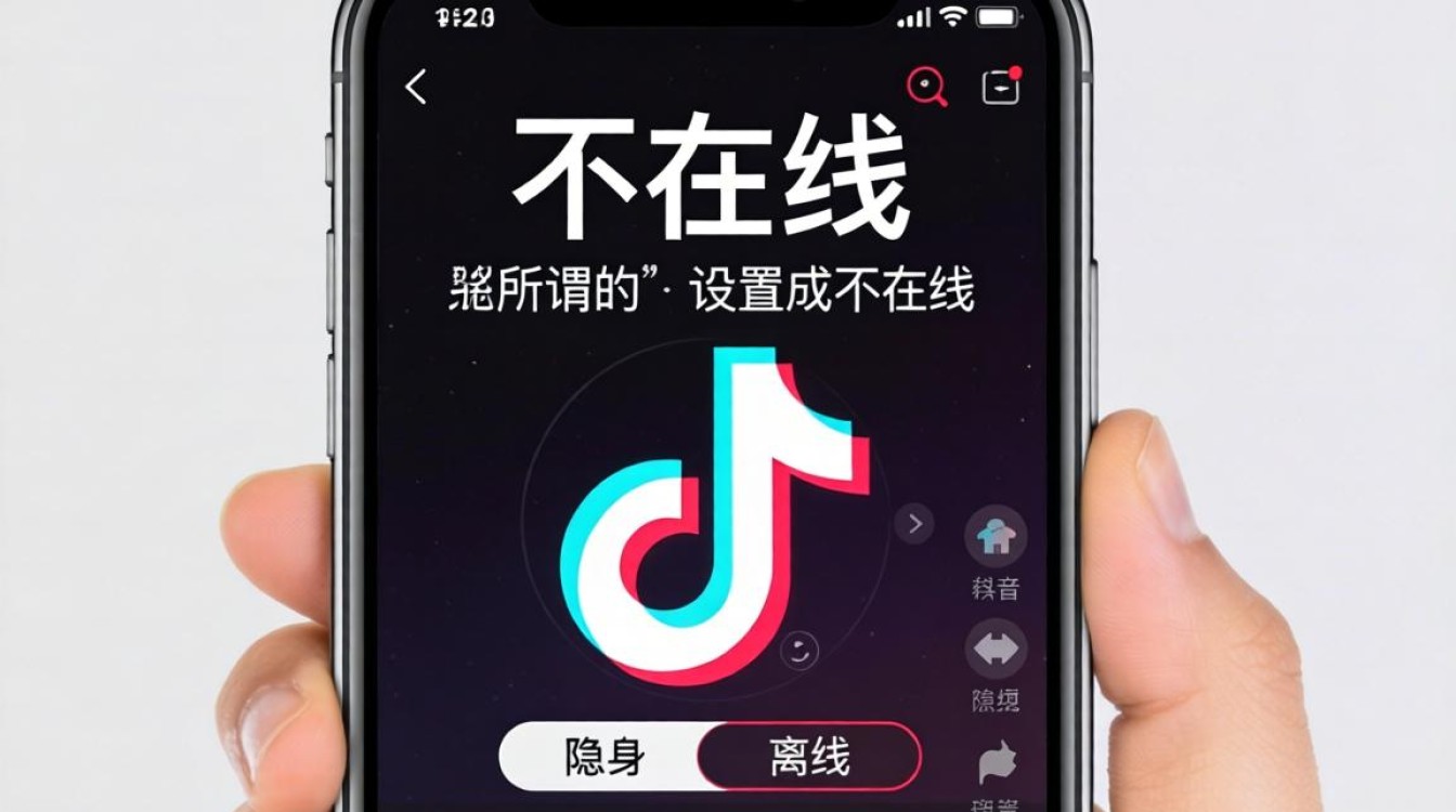 怎么设置成抖音不在线