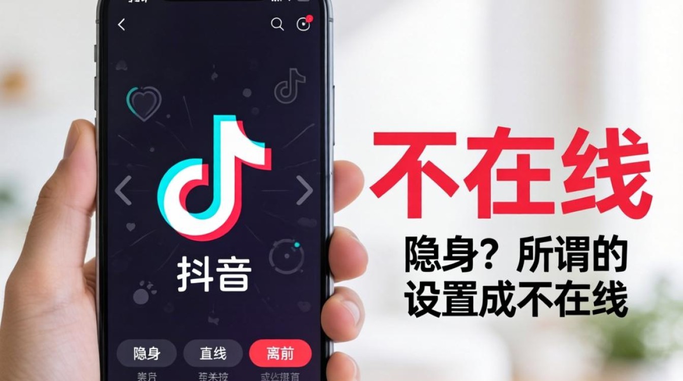 怎么设置成抖音不在线