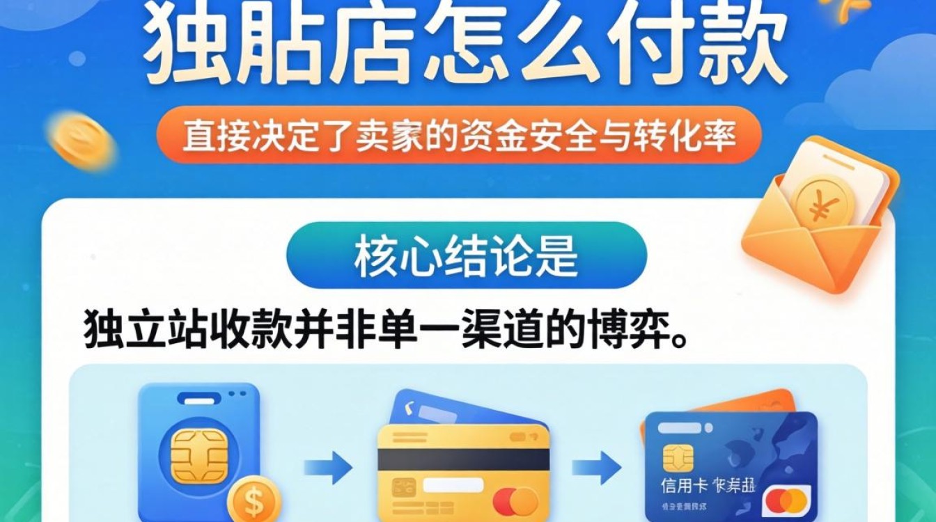 独立站支持哪些支付方式