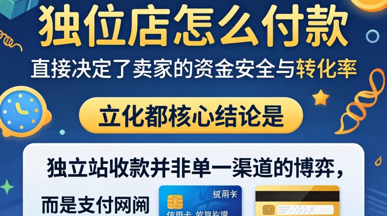 独立站支持哪些支付方式