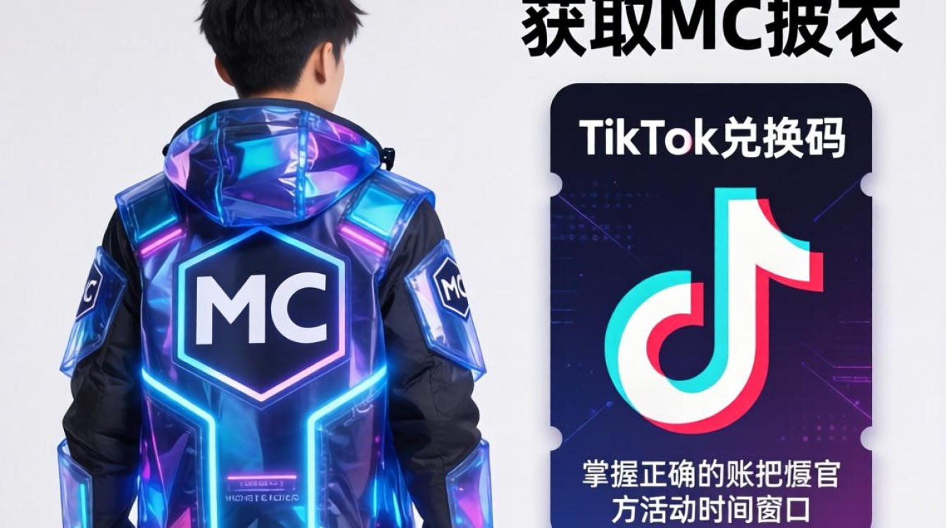 mc披风TikTok兑换码怎么用