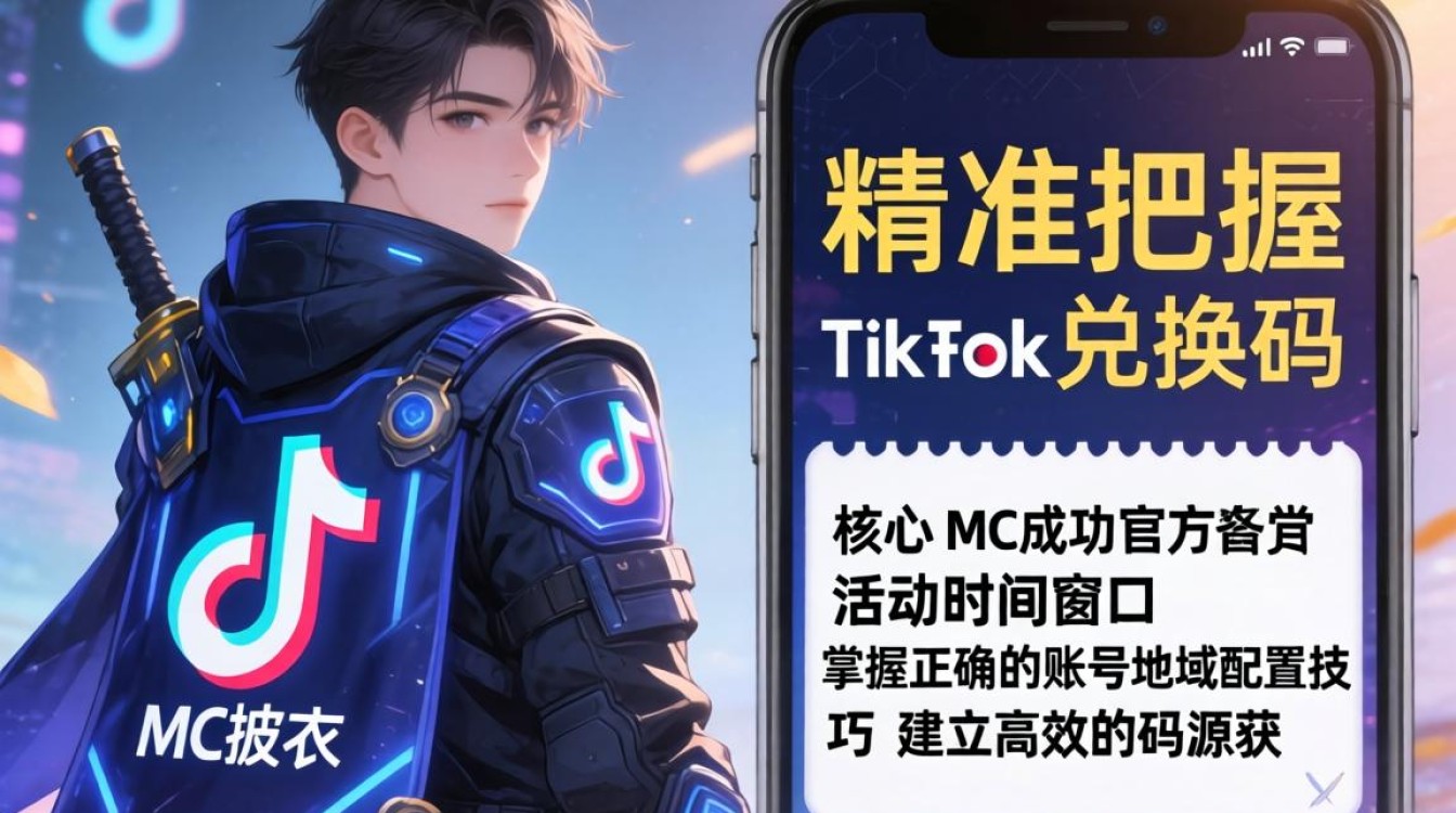 mc披风TikTok兑换码怎么用