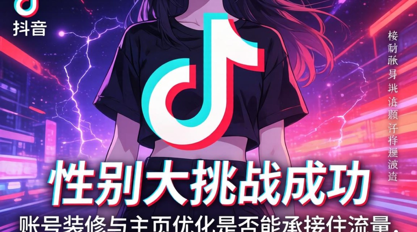抖音性别大挑战怎么说?抖音账号装修与主页优化技巧 抖音账号装修与主页优化技巧
