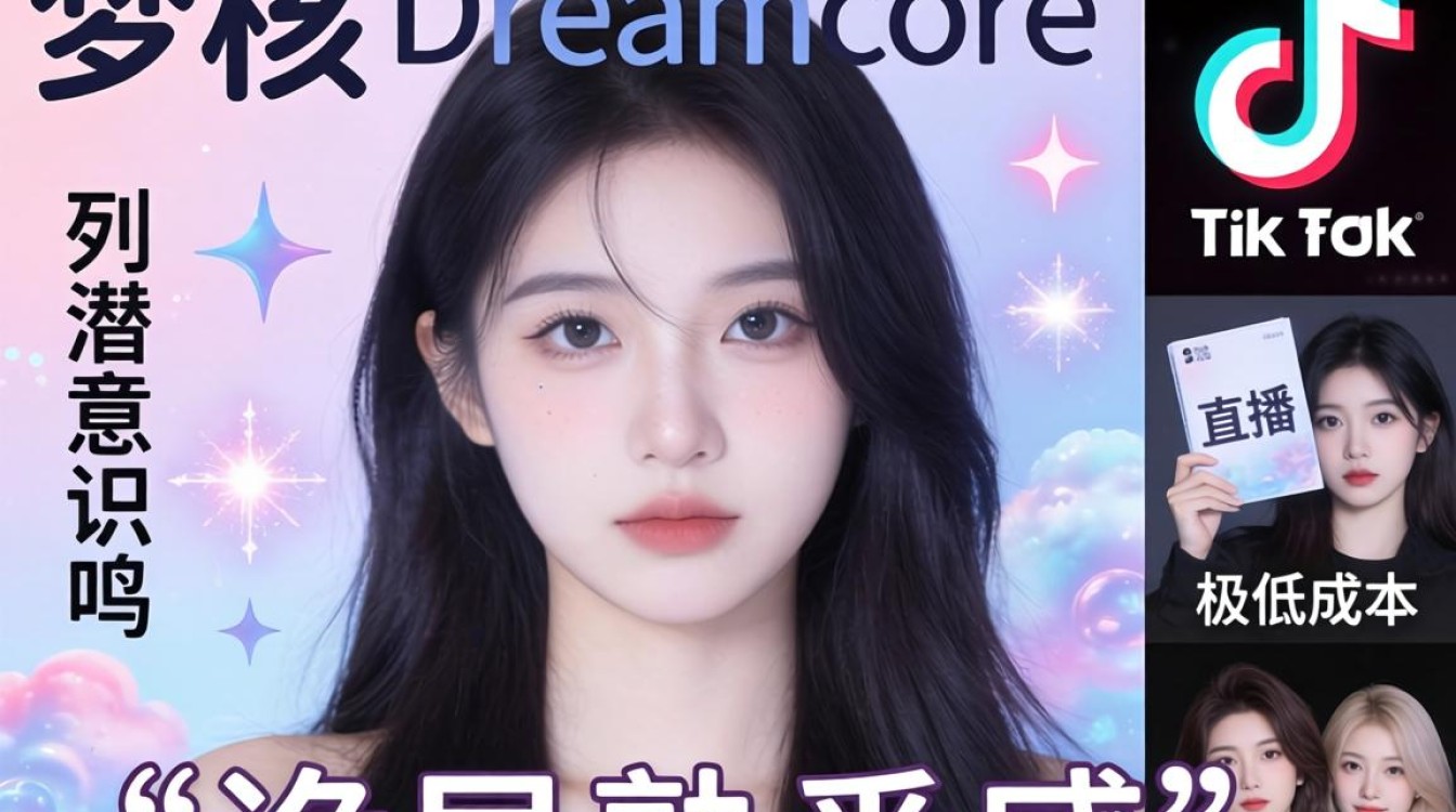 梦核tiktok博主怎么火