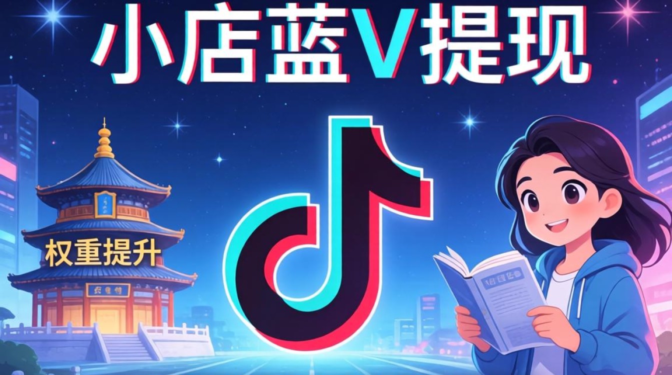 抖音小店蓝v怎么提现?蓝v账号权重如何快速提升 蓝v账号权重如何快速提升