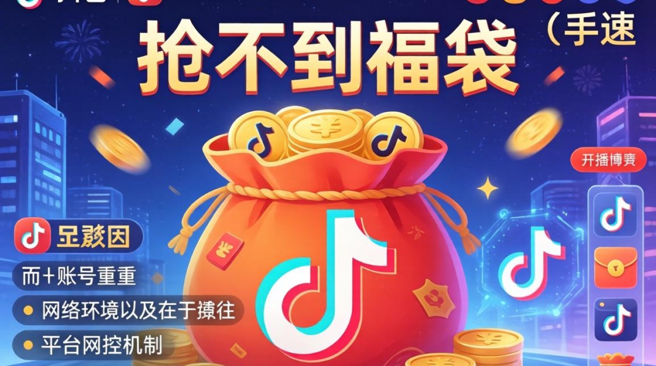 抖音我怎么抢不到福袋,抖音福袋抢不到是什么原因 抖音福袋抢不到是什么原因