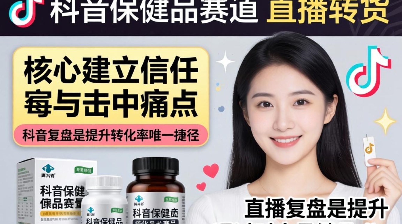 直播复盘保健品tiktok素材怎么做