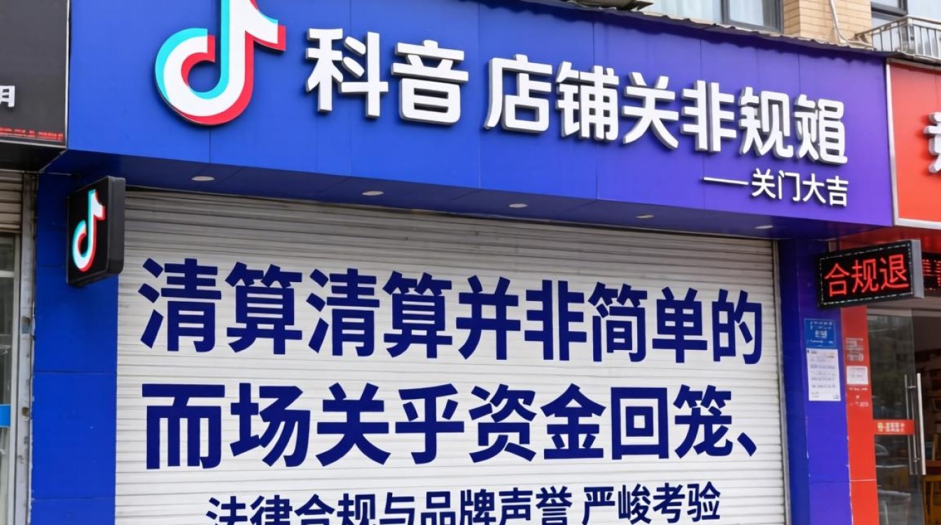 TikTok店铺闭店清算怎么办?跨境电商闭店清算流程与实战攻略 TikTok店铺闭店清算怎么办