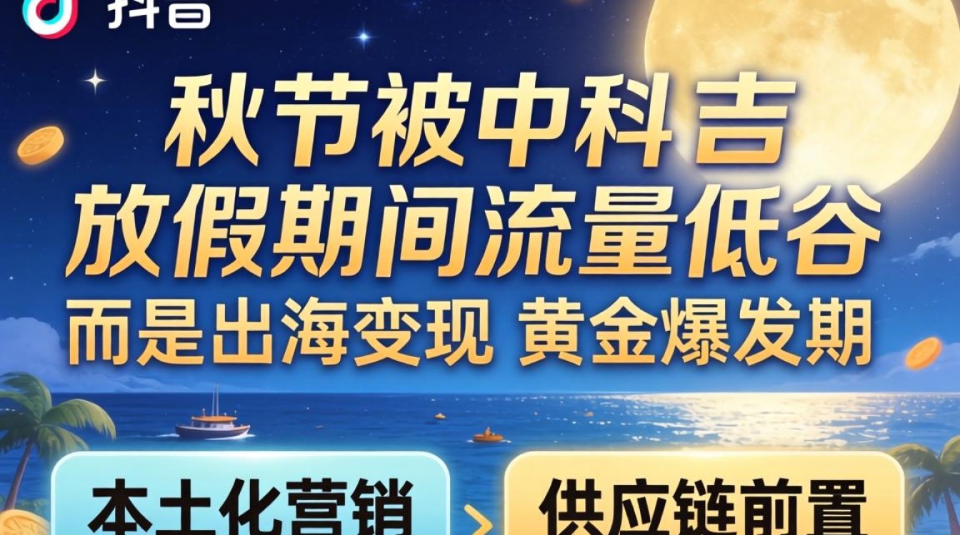 TikTok中秋节放假怎么变现