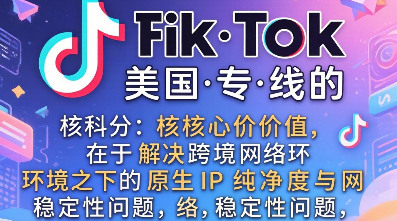 TikTok美国专线怎么用?跨境电商专用线路怎么选 TikTok美国专线怎么用