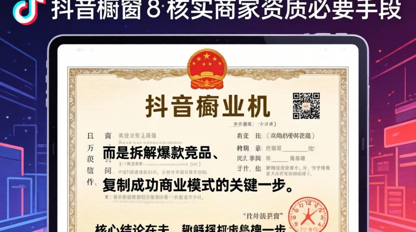 抖音橱窗营业执照怎么查?爆款成功套路案例解析 抖音橱窗营业执照怎么查