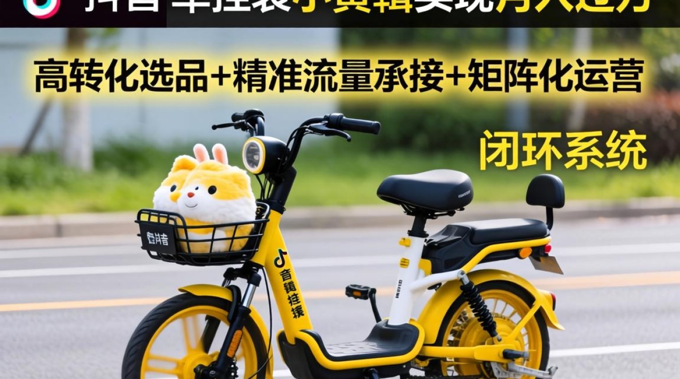 抖音小黄车怎么挂链接卖货