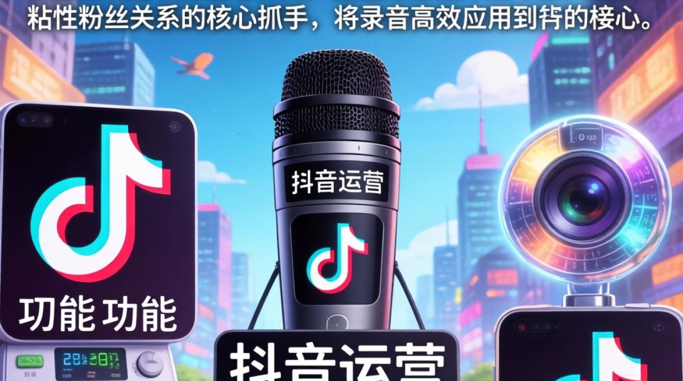 抖音录音怎么弄成自己的原声