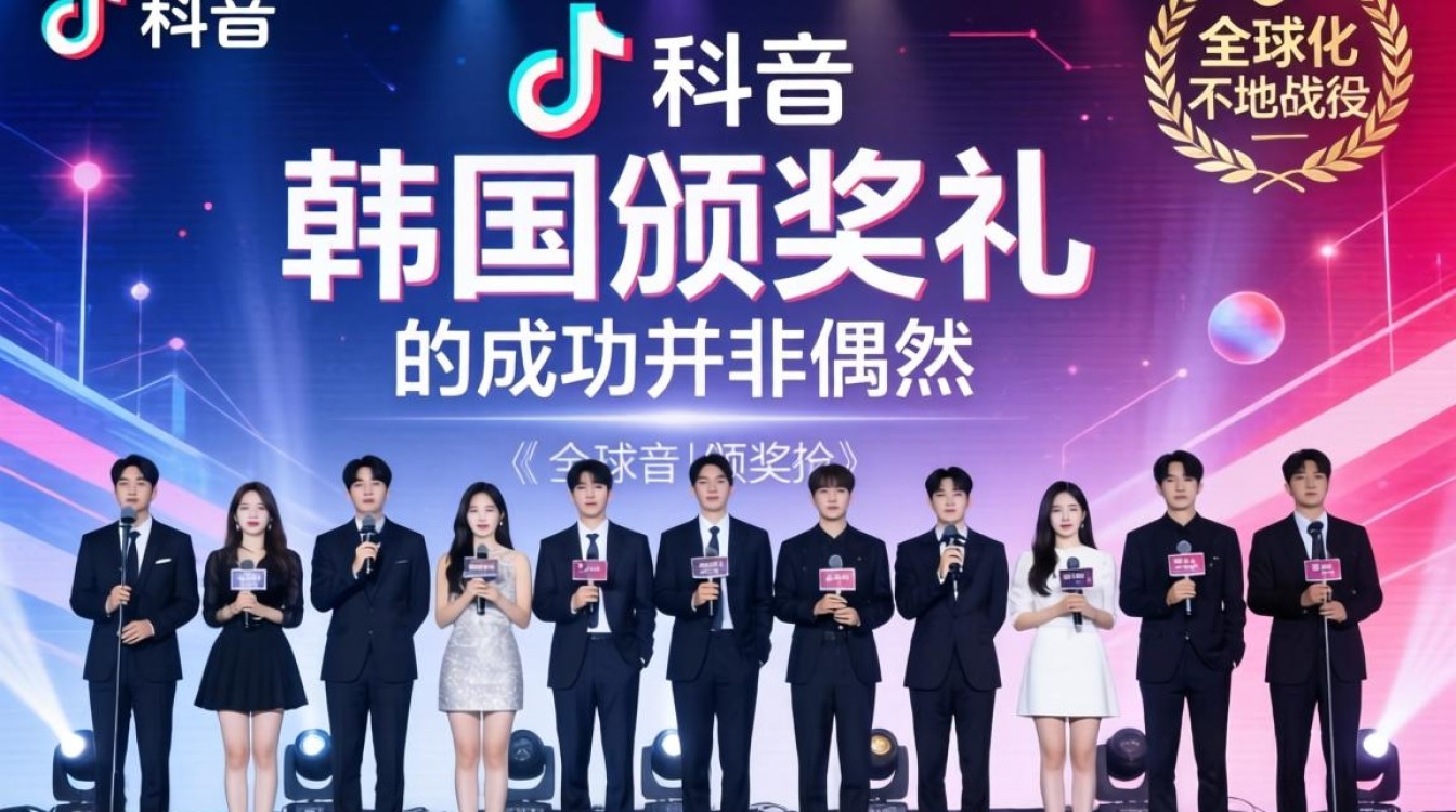 TikTok韩国颁奖礼如何成功