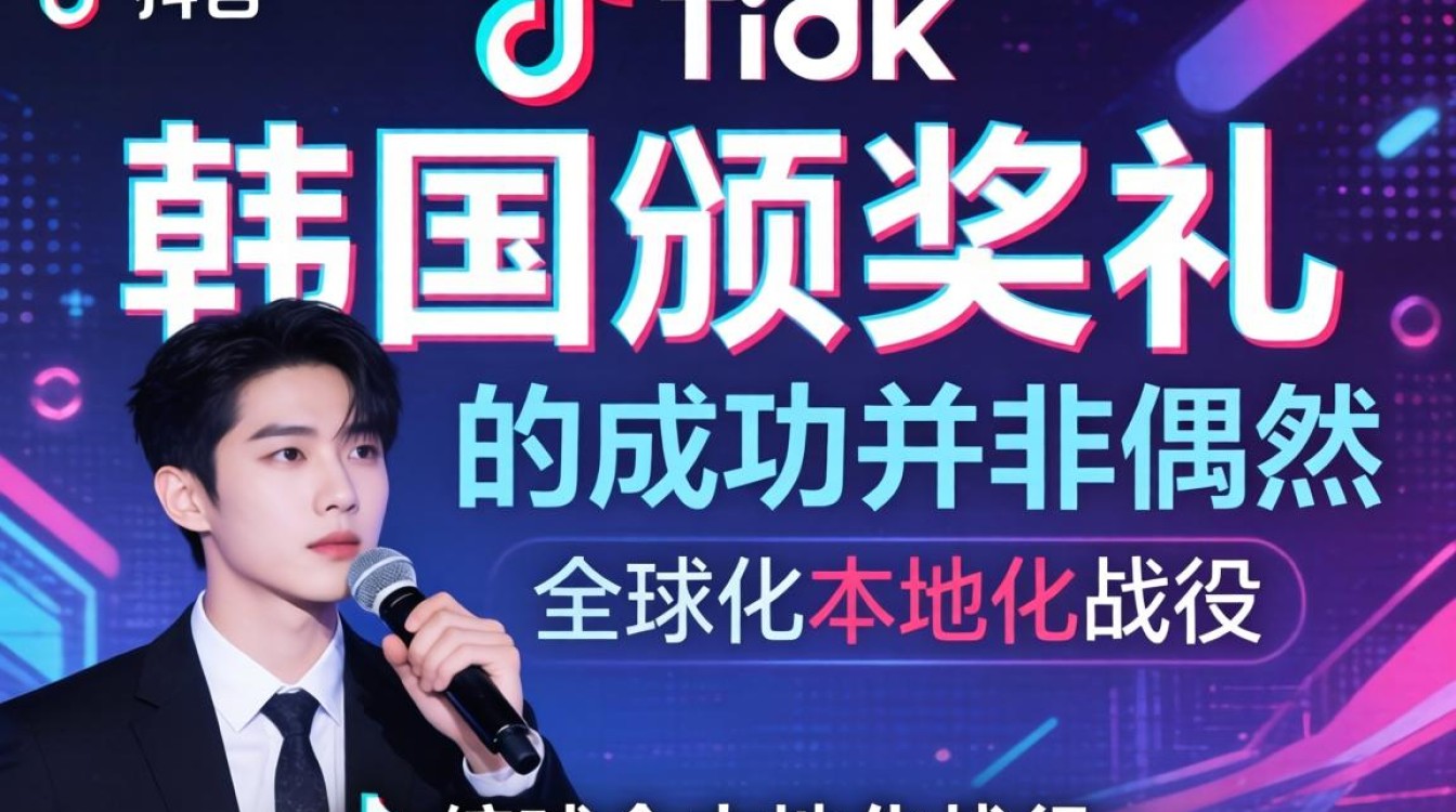 TikTok韩国颁奖礼如何成功