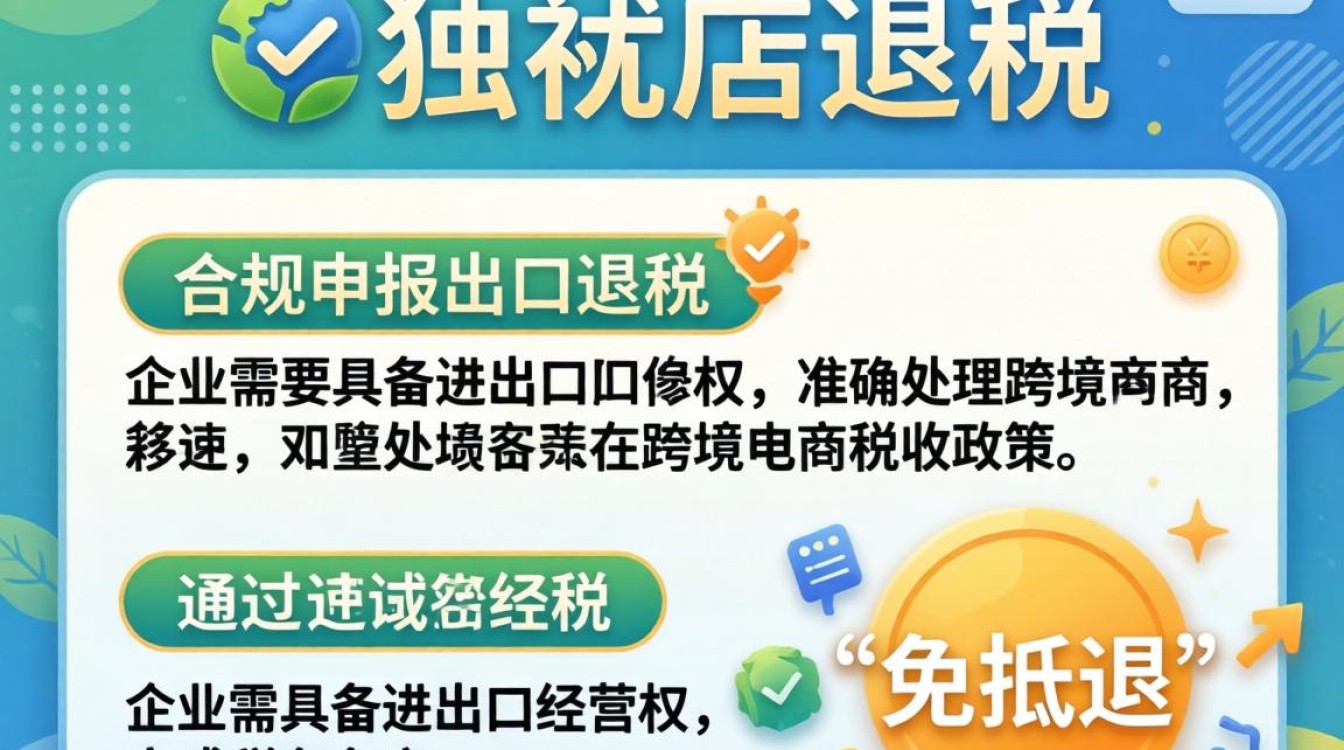做独立站怎么退税?独立站出口退税需要满足什么条件 独立站出口退税需要满足什么条件
