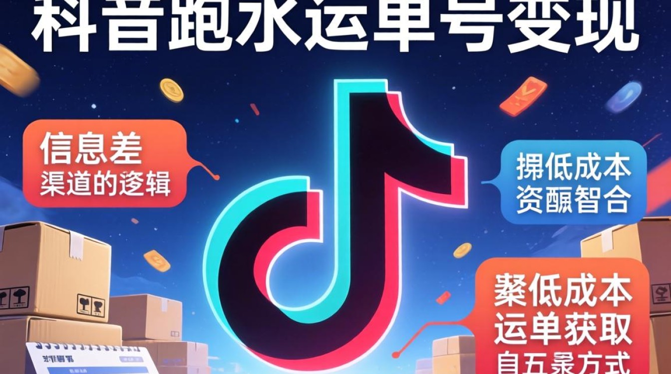 TikTok跑水运单号怎么变现?月入过万是真的吗 TikTok跑水运单号怎么变现